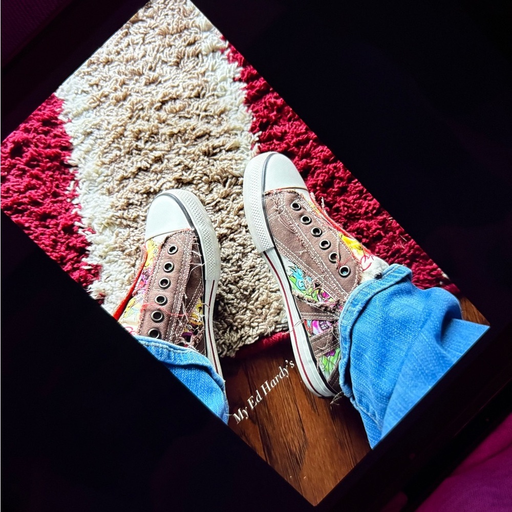 can somebody please find these ed hardy shoes for me please